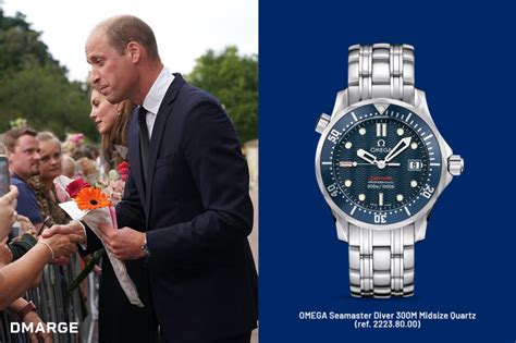 prince william wearing omega watch.